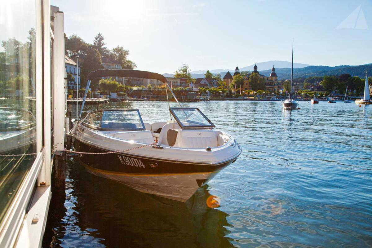 Hotel-Restaurant "Veldener Traumschiff" Direkt Am See In 2Min Im Zentrum Velden am Wörthersee Екстериор снимка