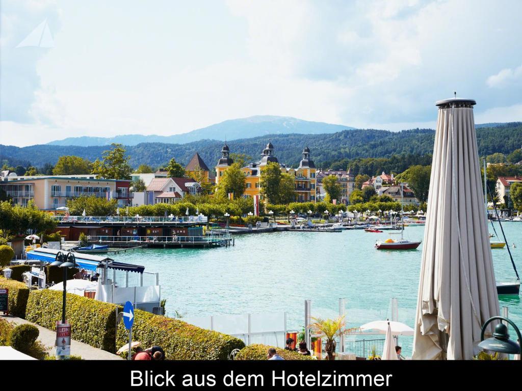 Hotel-Restaurant "Veldener Traumschiff" Direkt Am See In 2Min Im Zentrum Velden am Wörthersee Екстериор снимка