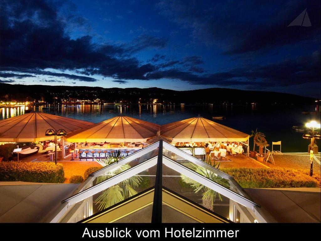 Hotel-Restaurant "Veldener Traumschiff" Direkt Am See In 2Min Im Zentrum Velden am Wörthersee Екстериор снимка