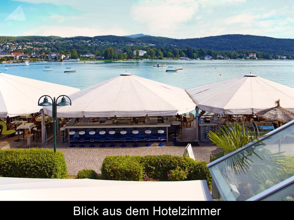 Hotel-Restaurant "Veldener Traumschiff" Direkt Am See In 2Min Im Zentrum Velden am Wörthersee Екстериор снимка