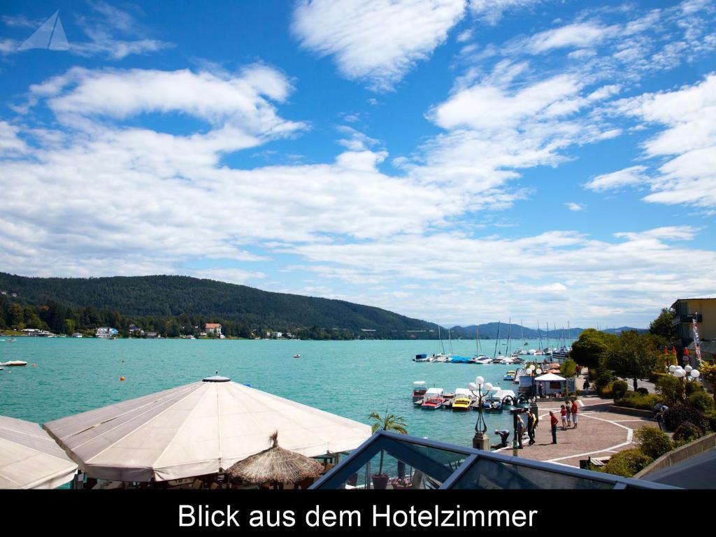 Hotel-Restaurant "Veldener Traumschiff" Direkt Am See In 2Min Im Zentrum Velden am Wörthersee Екстериор снимка