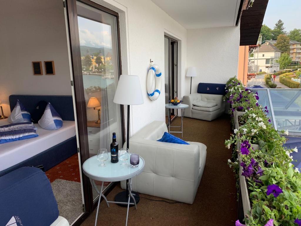 Hotel-Restaurant "Veldener Traumschiff" Direkt Am See In 2Min Im Zentrum Velden am Wörthersee Екстериор снимка
